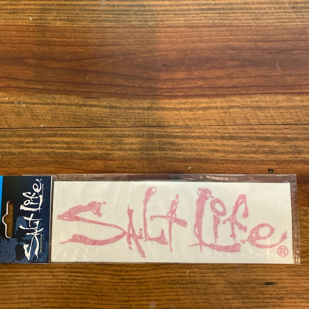 Salt Life 6” Pink Salt Life Decal